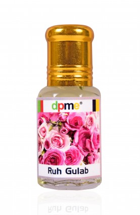 RUH GULAB, Indian Arabic Traditional Attar Oil- Concentrated Perfume Roll On